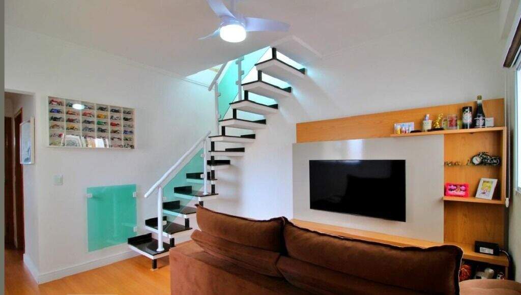 Cobertura à venda no Vila Tibiriçá: 