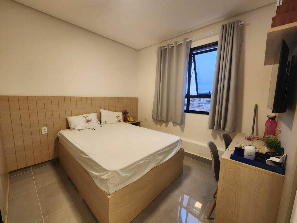 Flat para aluguel no Vila Campestre: 