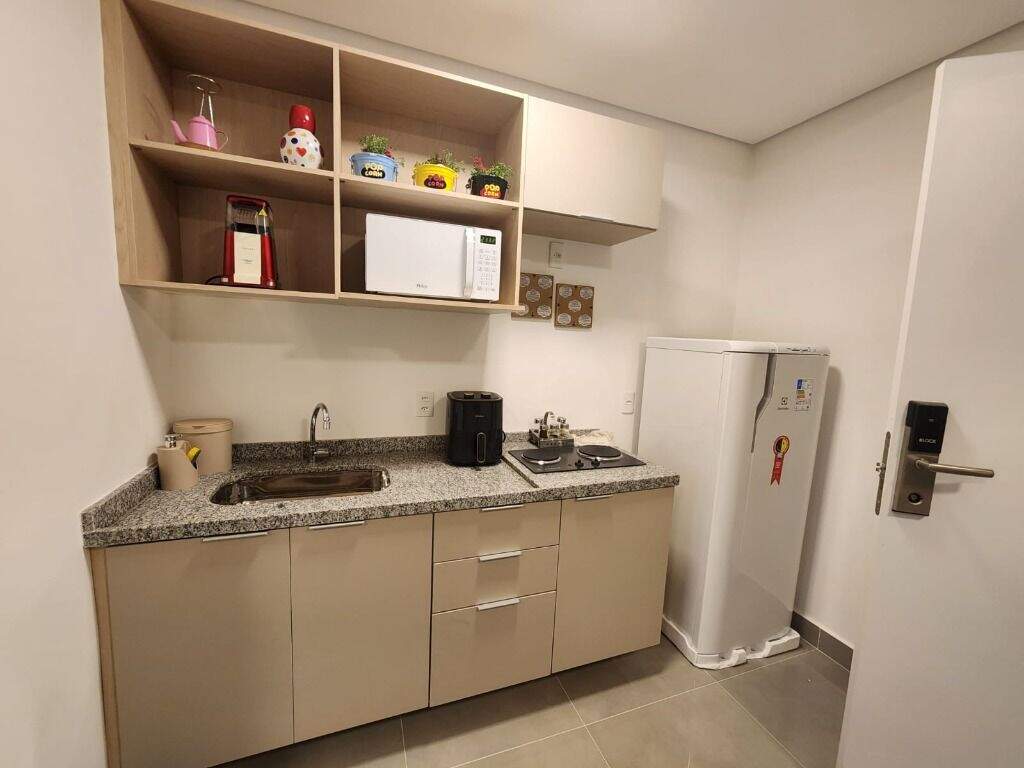 Flat para aluguel no Vila Campestre: 