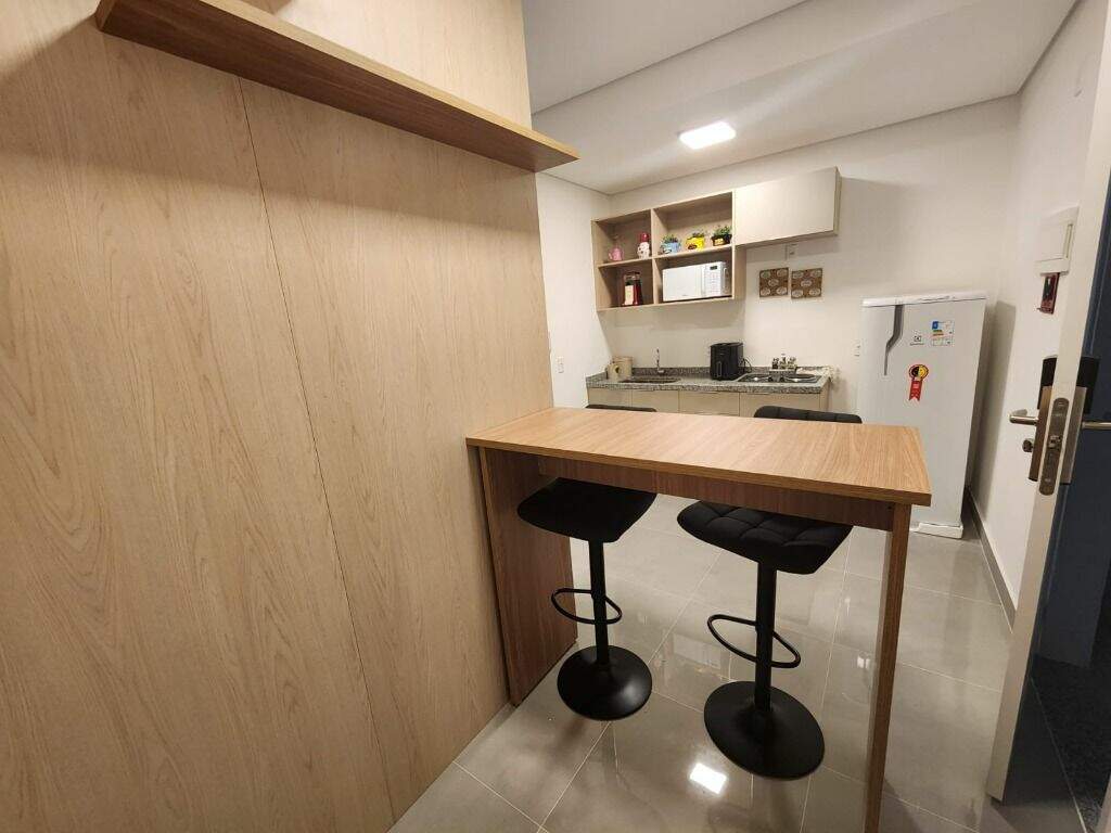 Flat para aluguel no Vila Campestre: 