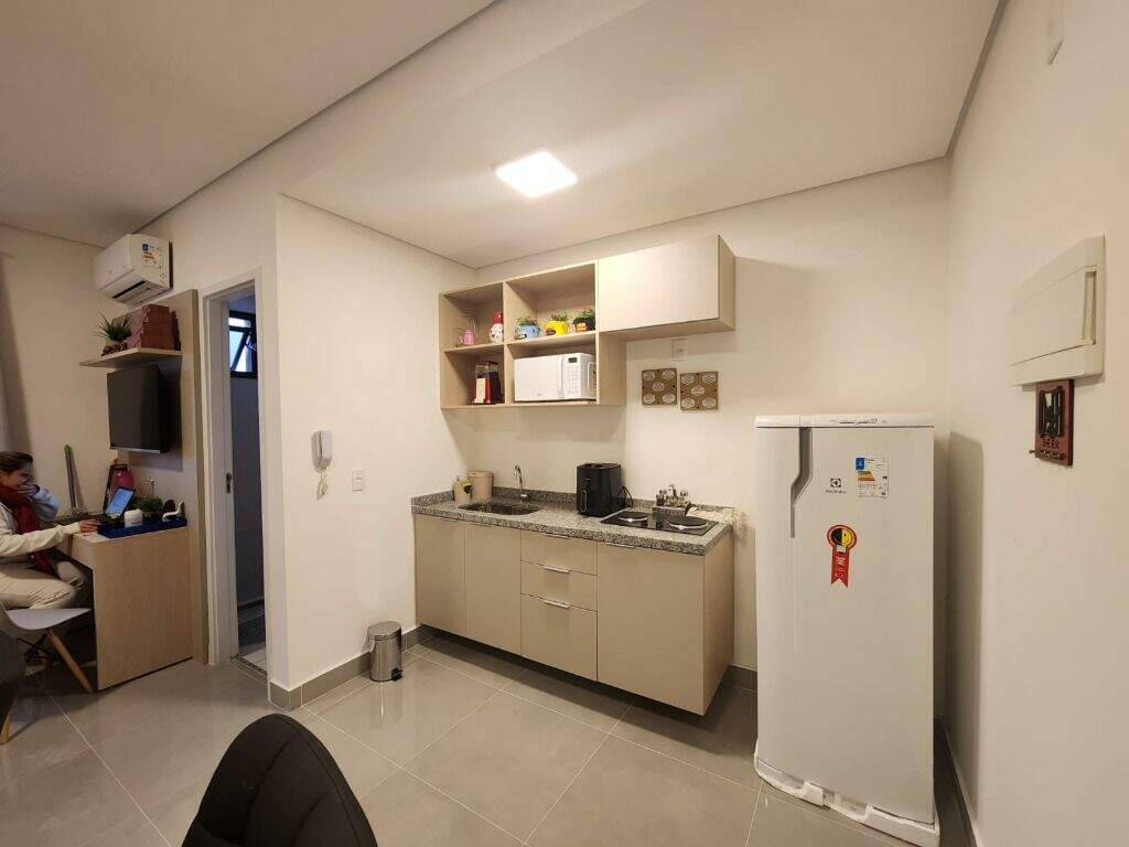 Flat para aluguel no Vila Campestre: 