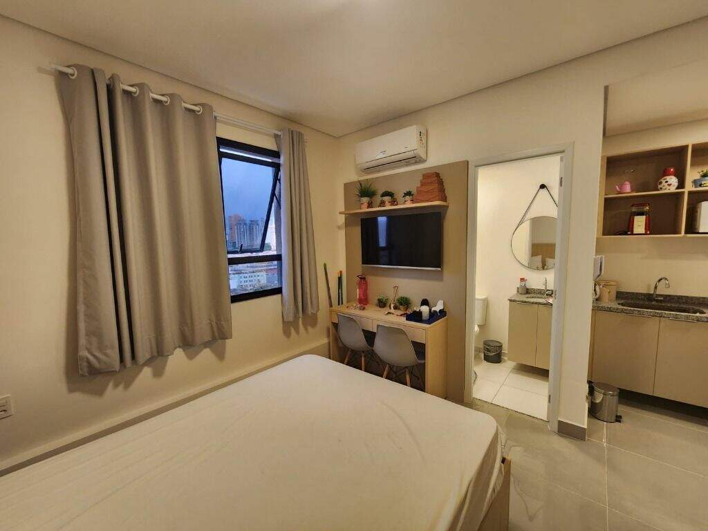 Flat para aluguel no Vila Campestre: 