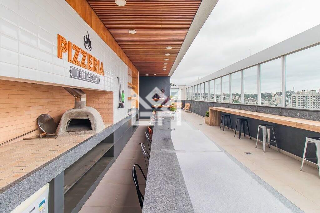 Apartamento com 1 quarto à venda, 44m² - Azenha - Porto Alegre: 