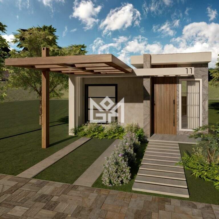 Casa com 3 quartos à venda, 98m² - Jansen - Gravataí: 