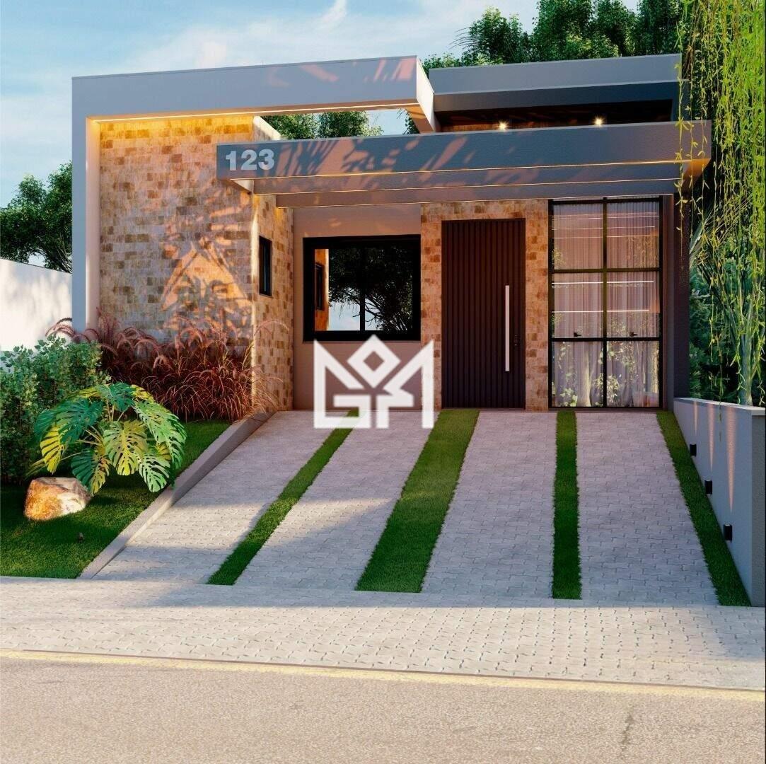 Casa com 3 quartos à venda, 93m² - Gardenville - Gravataí: 