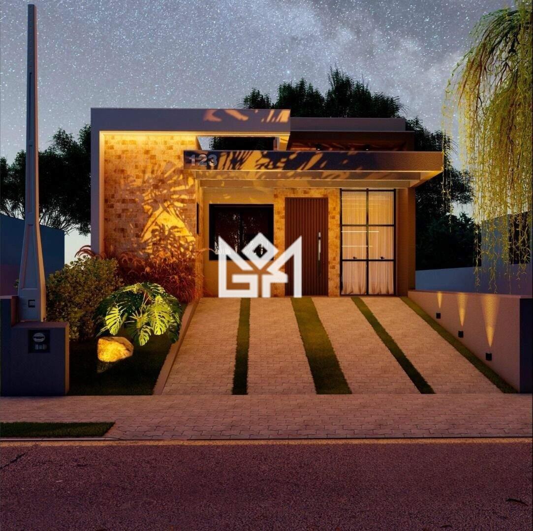 Casa com 3 quartos à venda, 93m² - Gardenville - Gravataí: 