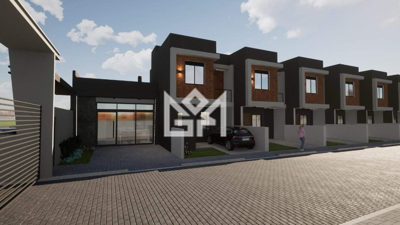Casa com 2 quartos à venda, 75,42m² - Girassol - Gravataí: 
