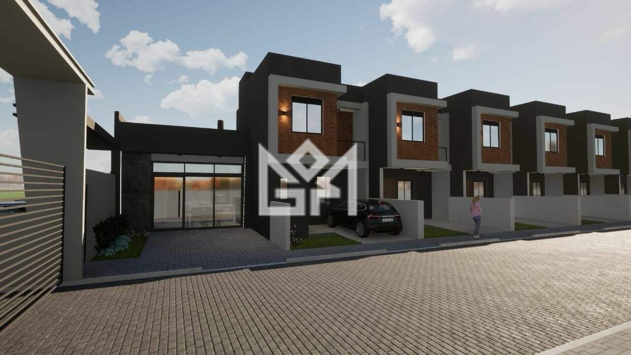 Casa com 2 quartos à venda, 61,58m² - Dona Mercedes - Gravataí: 