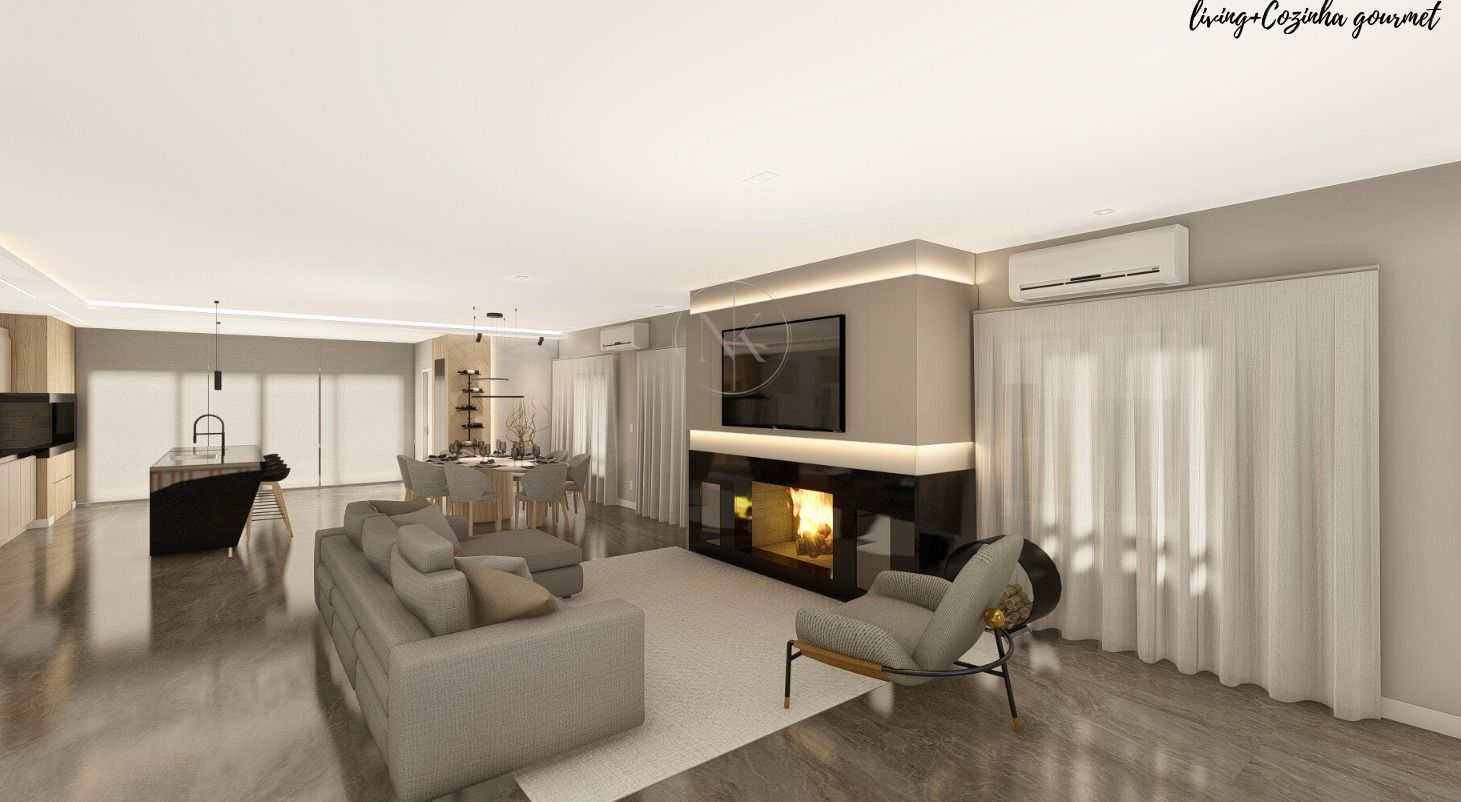 Casa com 4 quartos para aluguel, 300m² - Alphaville - Gravataí: 