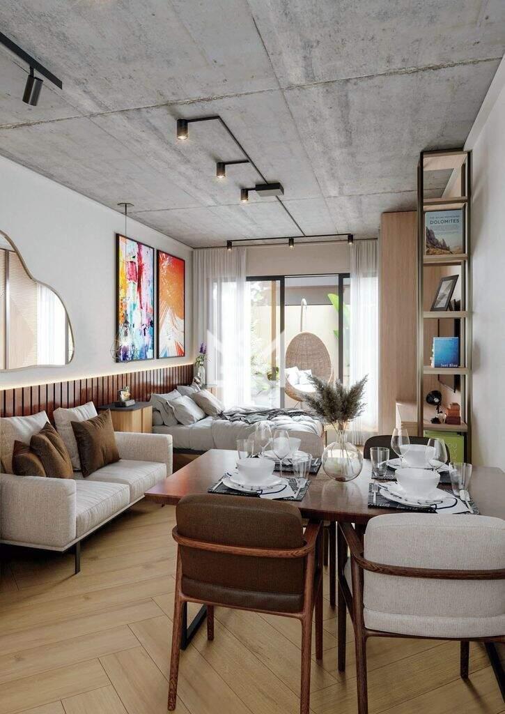 Apartamento Garden com 1 quarto à venda, 37,96m² - Bom Fim - Porto Alegre: 