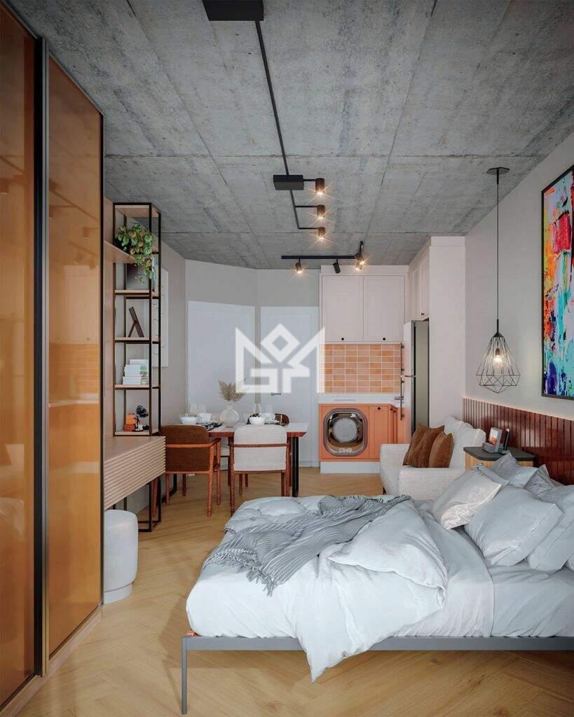 Apartamento Garden com 1 quarto à venda, 37,96m² - Bom Fim - Porto Alegre: 