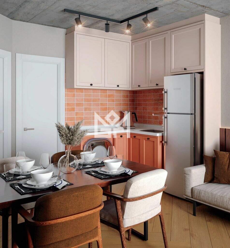 Apartamento Garden com 1 quarto à venda, 37,96m² - Bom Fim - Porto Alegre: 