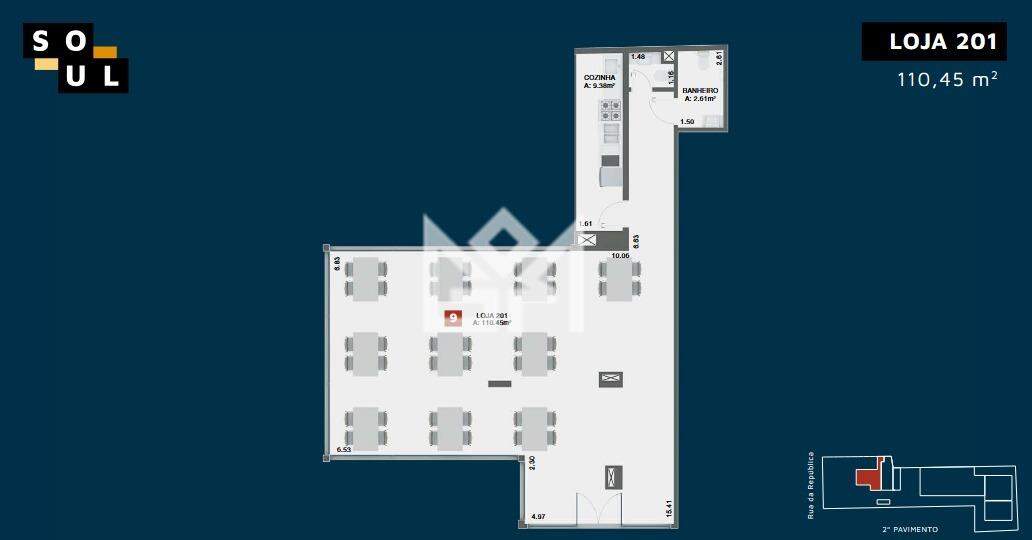 Loja com para aluguel, 37,85m² - Cidade Baixa - Porto Alegre: 