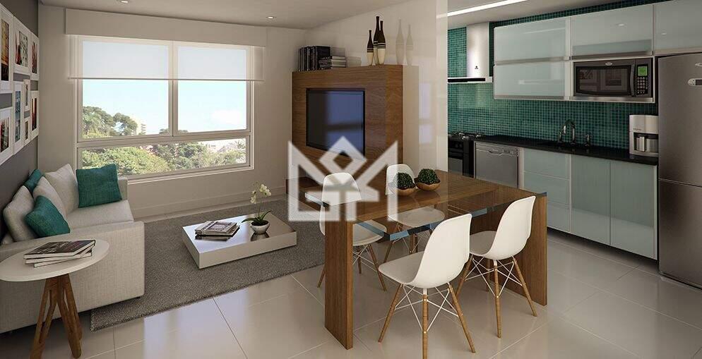 Studio/Loft/Kitnet com 1 quarto à venda, 32,05m² - Moinhos de Vento - Porto Alegre: 