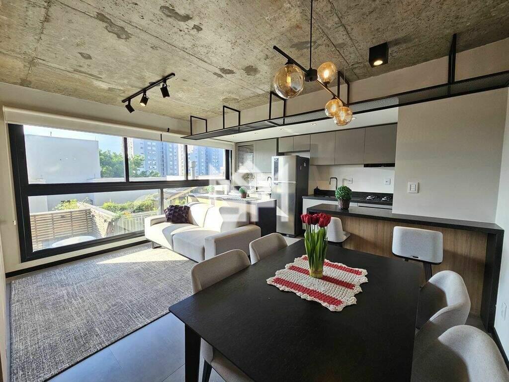 Studio/Loft/Kitnet com 1 quarto à venda, 43,65m² - Menino Deus - Porto Alegre: 