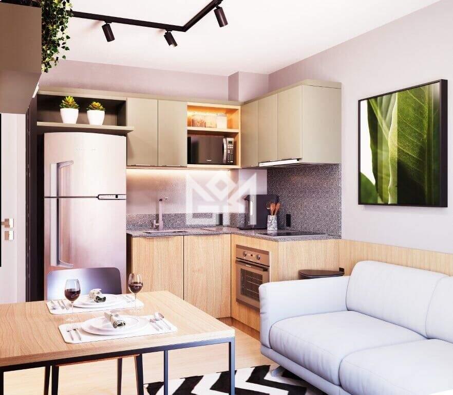 Studio/Loft/Kitnet com 1 quarto à venda, 32,76m² - Bom Fim - Porto Alegre: 