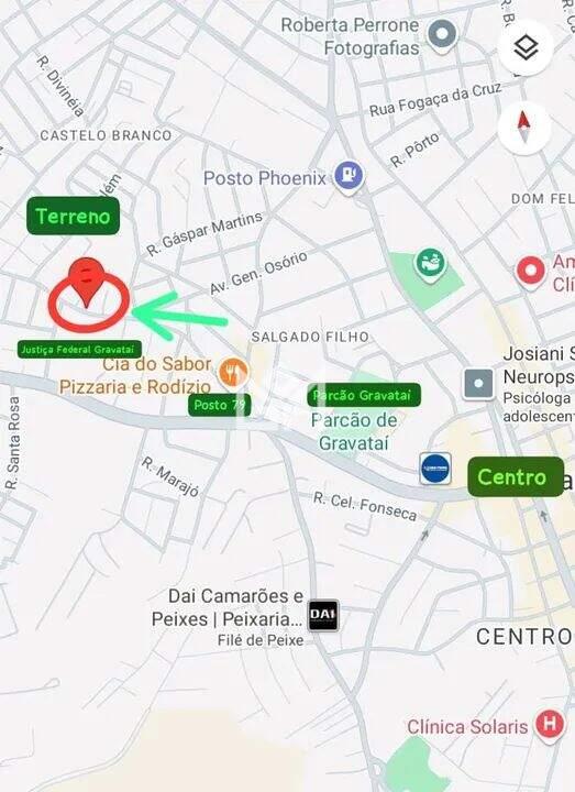 Terreno/Lote com à venda, 250m² - Salgado Filho - Gravataí: 