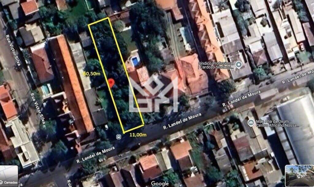 Terreno/Lote com à venda, 665m² - Tristeza - Porto Alegre: 