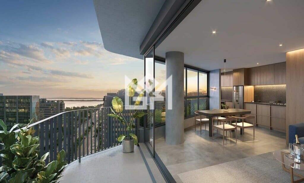 Apartamento com 1 quarto à venda, 35,1m² - Praia de Belas - Porto Alegre: 