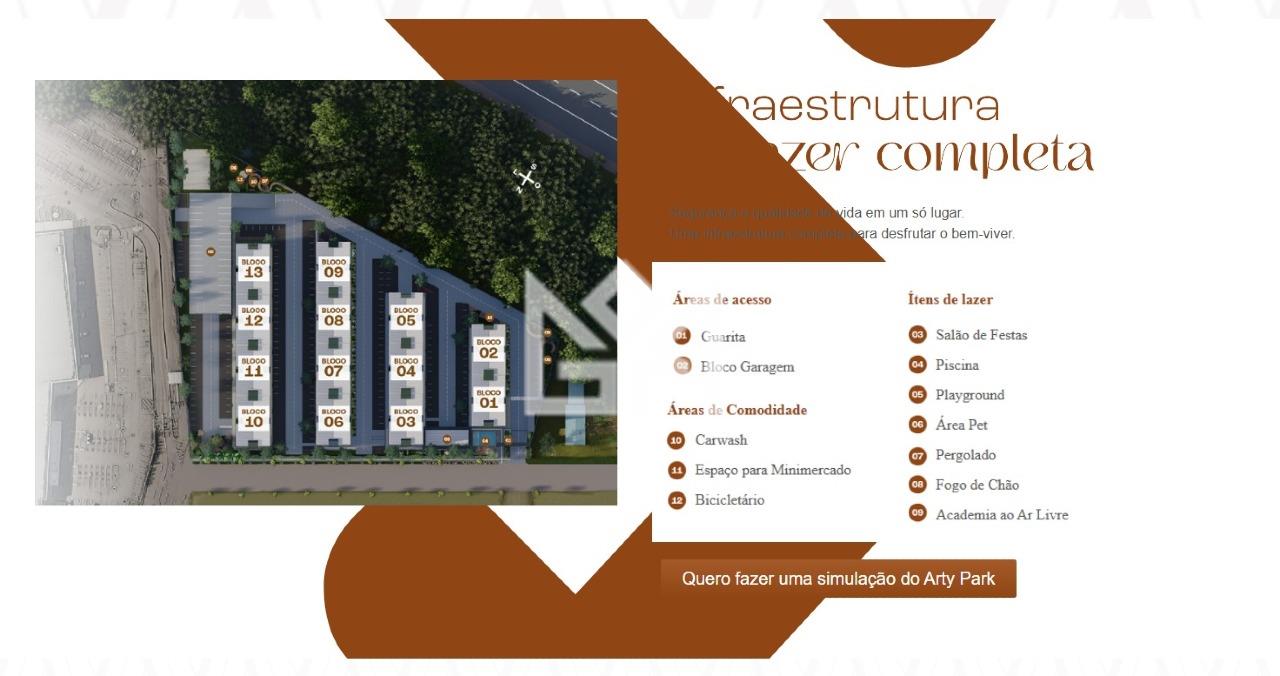 Apartamento com 2 quartos à venda, 45,5m² - Passo das Pedras - Gravataí: 