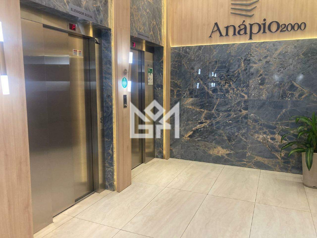 Sala/Conjunto Comercial com 1 quarto para aluguel, 42m² - Centro - Gravataí: 