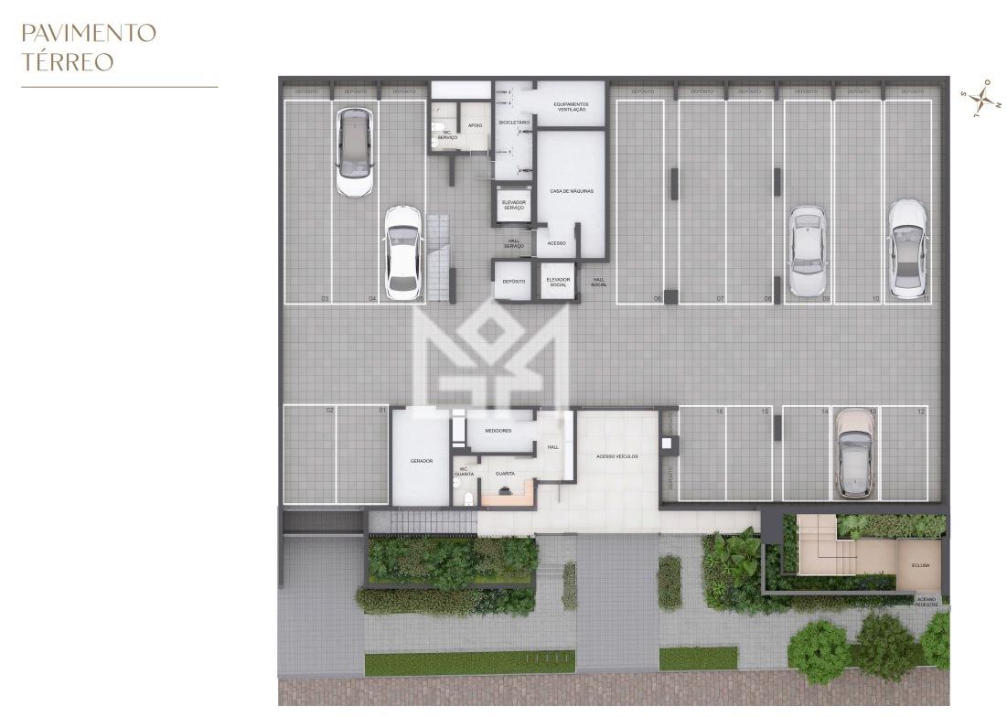 Apartamento com 3 quartos à venda, 214,81m² - Bela Vista - Porto Alegre: 