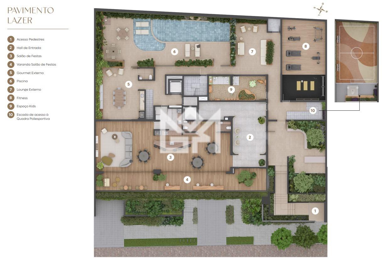 Cobertura com 3 quartos à venda, 404,52m² - Bela Vista - Porto Alegre: 