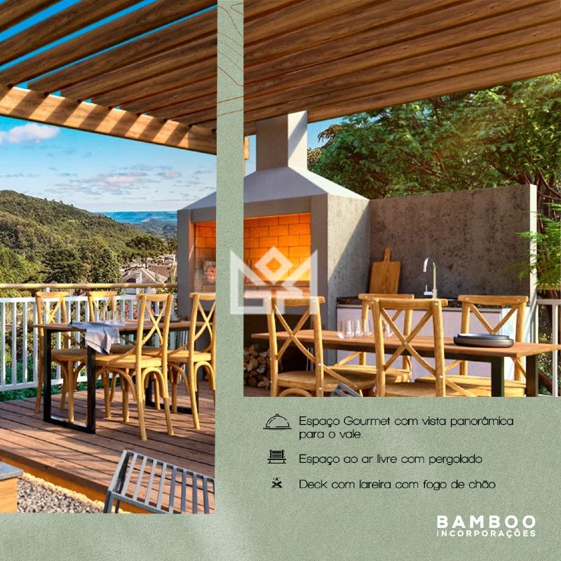 Apartamento com 2 quartos à venda, 73,23m² - Prinstrop - Gramado: 