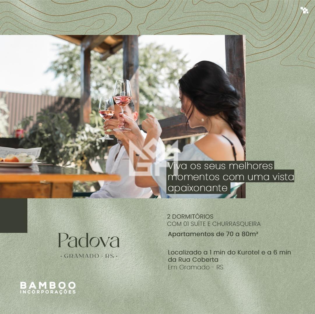 Apartamento com 2 quartos à venda, 80,06m² - Prinstrop - Gramado: 