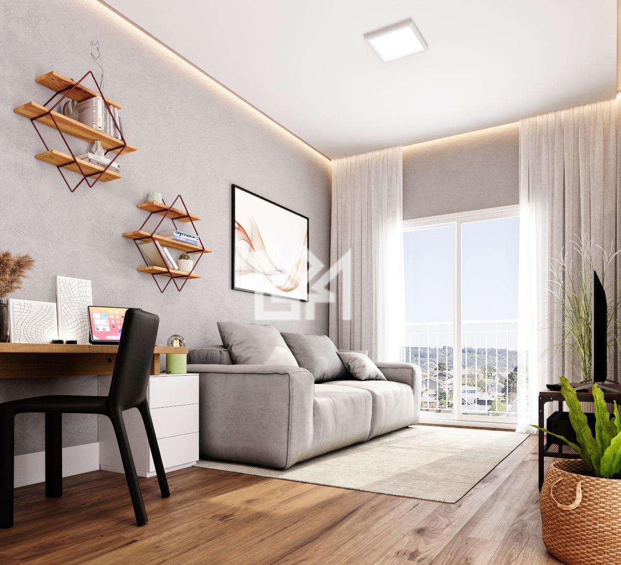 Apartamento com 2 quartos à venda, 67,78m² - Floresta - Gramado: 