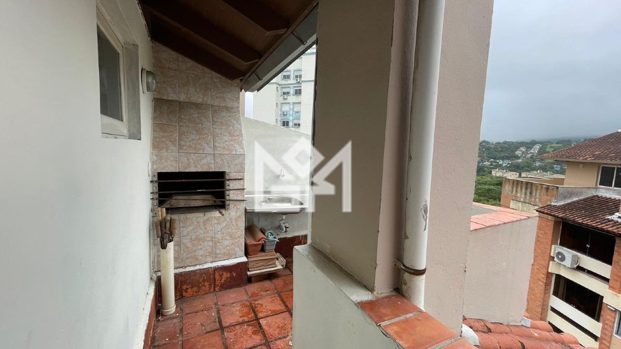 Cobertura com para aluguel, 112m² - Vila Nova - Porto Alegre: 