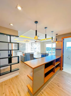 Apartamento com 3 quartos para aluguel, 95m² - Centro - Gravataí: 