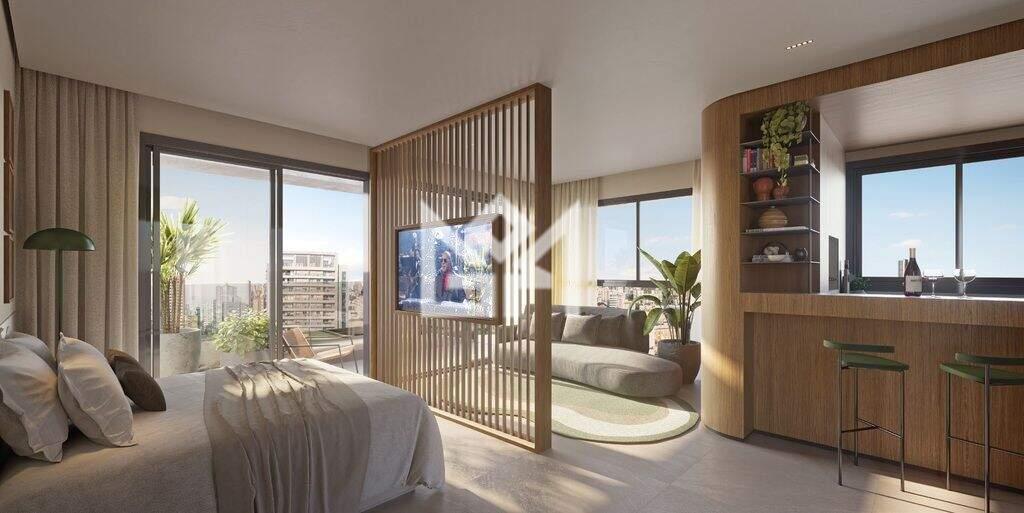 Apartamento com 1 quarto à venda, 35,12m² - Auxiliadora - Porto Alegre: 