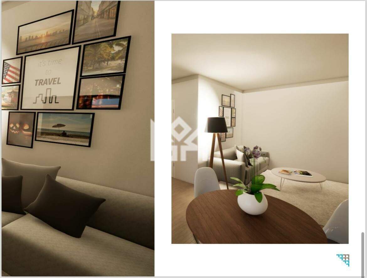 Apartamento com 2 quartos à venda, 49,35m² - Santa Fé - Gravataí: 