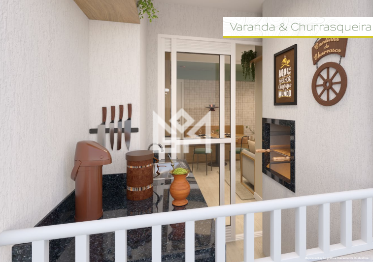 Apartamento com 2 quartos à venda, 36m² - Rubem Berta - Porto Alegre: 