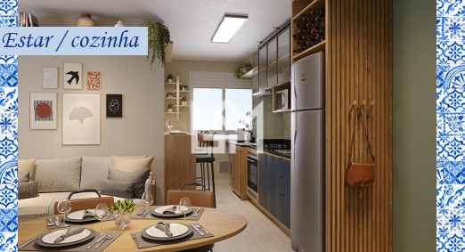 Apartamento com 2 quartos à venda, 36m² - Barnabé - Gravataí: 