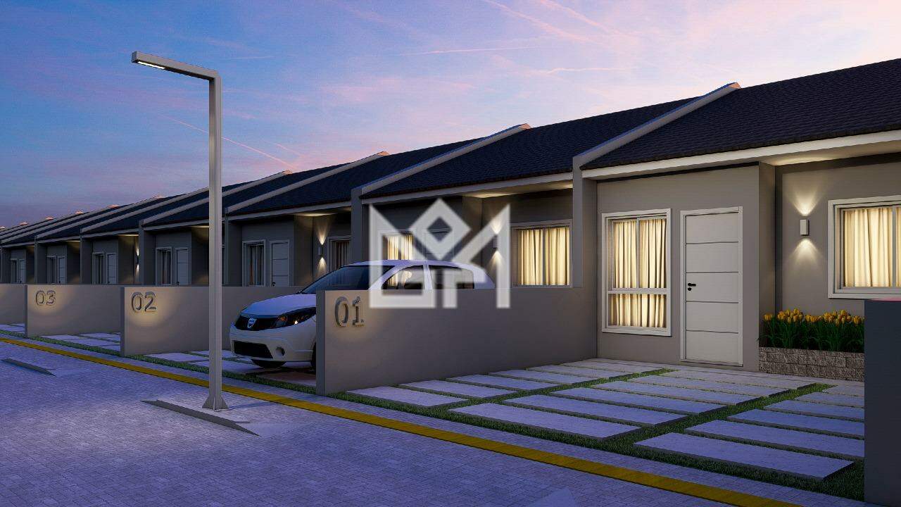 Casa com 2 quartos à venda, 58,24m² - Santa Cruz - Gravataí: 