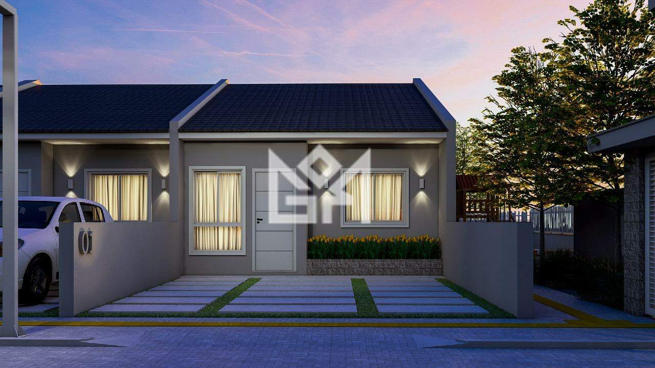 Casa com 2 quartos à venda, 58,24m² - Santa Cruz - Gravataí: 