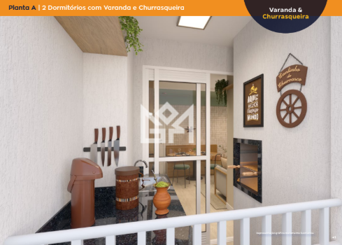 Apartamento com 2 quartos à venda, 36m² - Vila Nova - Porto Alegre: 