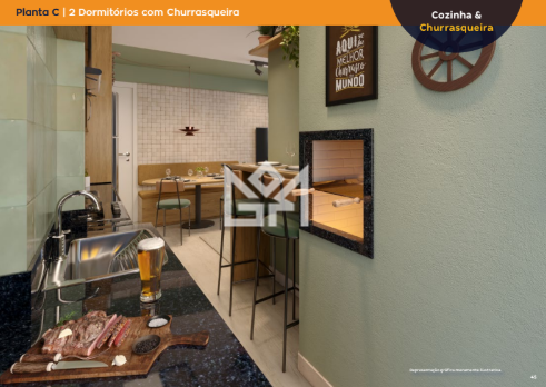 Apartamento com 2 quartos à venda, 36m² - Mato Grande - Canoas: 