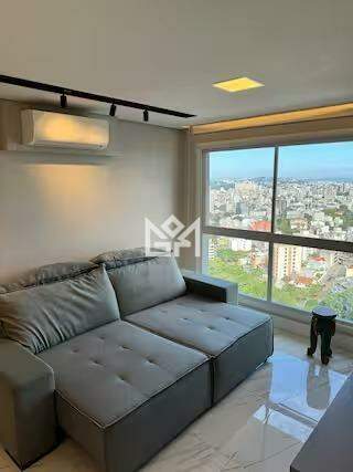 Apartamento com 1 quarto para aluguel, 45m² - Petrópolis - Porto Alegre: 
