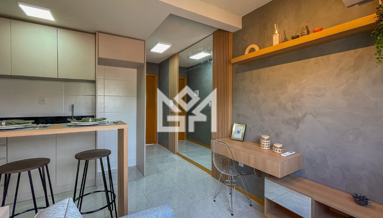 Apartamento com 1 quarto à venda, 29,31m² - Hípica - Porto Alegre: 