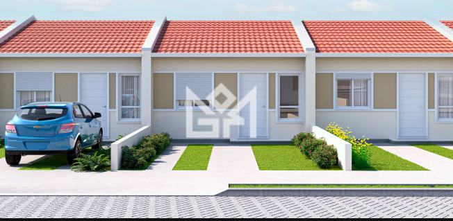 Casa com 2 quartos à venda, 40,58m² - Fazenda Esperança - Cachoeirinha: 
