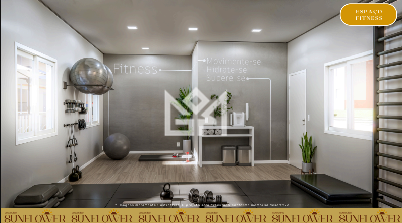 Apartamento Garden com 1 quarto à venda, 52,42m² - Restinga - Porto Alegre: 