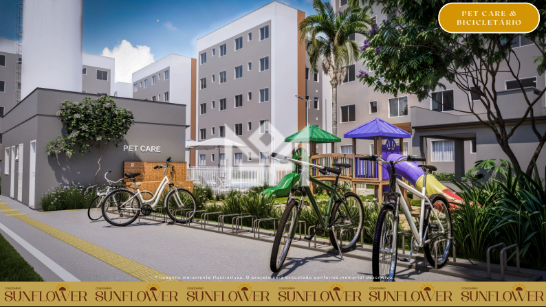 Apartamento Garden com 2 quartos à venda, 52,42m² - Restinga - Porto Alegre: 