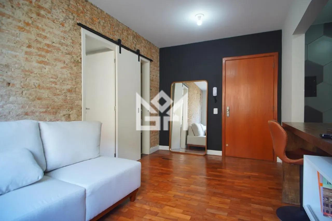 Apartamento com 1 quarto para aluguel, 40m² - Petrópolis - Porto Alegre: 