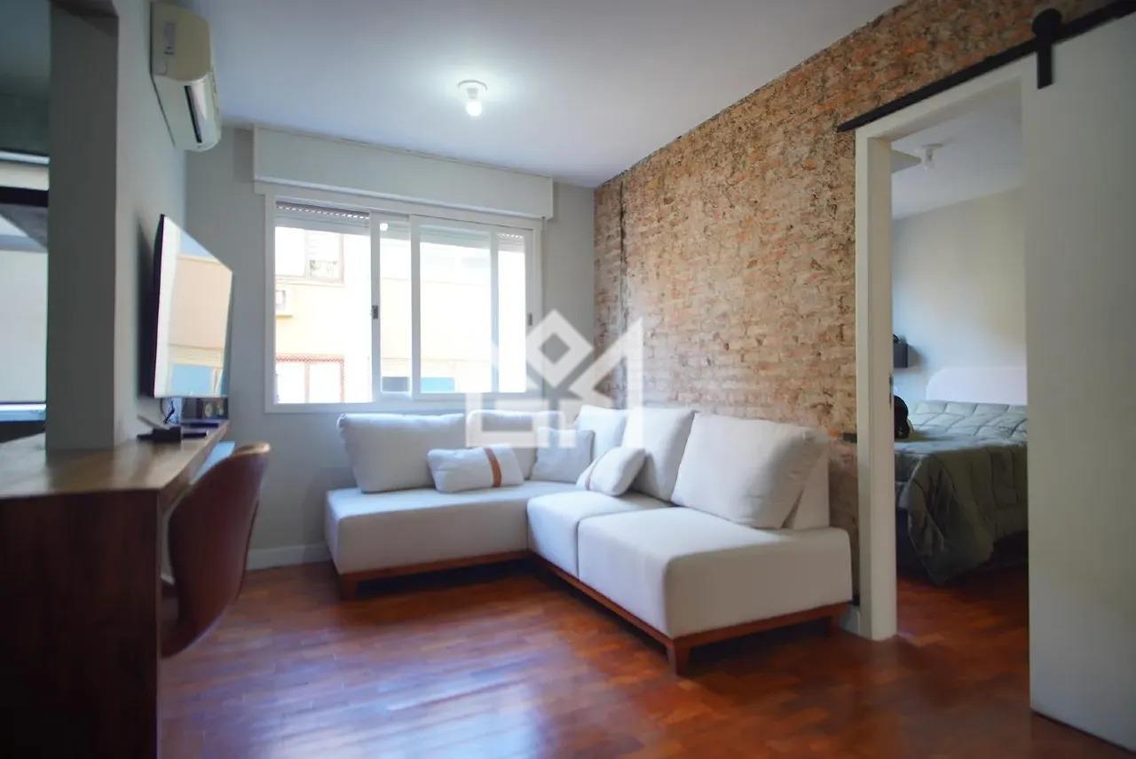 Apartamento com 1 quarto para aluguel, 40m² - Petrópolis - Porto Alegre: 