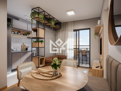 Apartamento Garden com 2 quartos à venda, 38,4m² - Estância Velha - Canoas: 