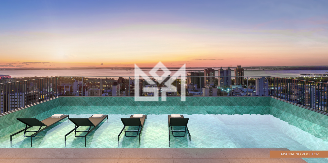 Studio/Loft/Kitnet com à venda, 25m² - Menino Deus - Porto Alegre: 
