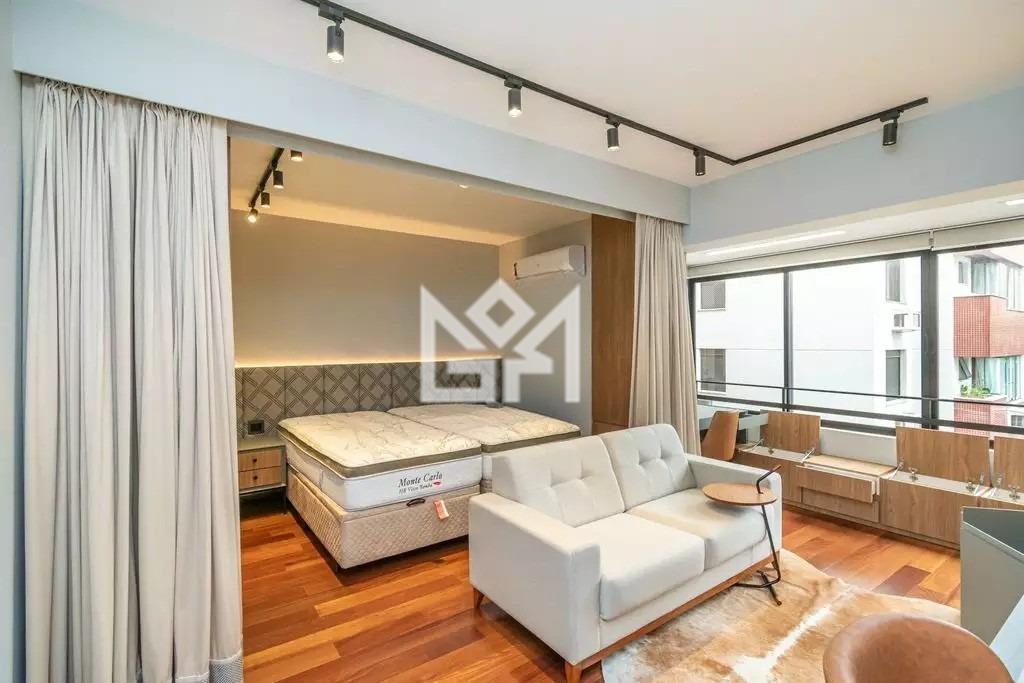 Apartamento com 1 quarto para aluguel, 45m² - Mont'Serrat - Porto Alegre: 